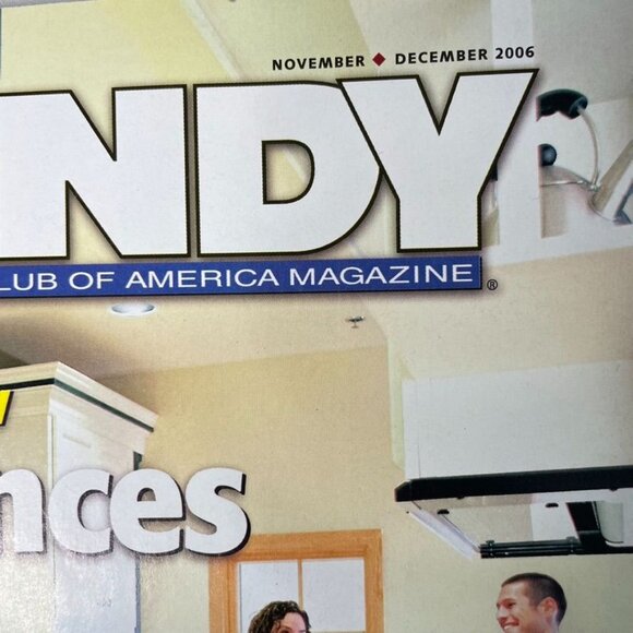 Handyman Woodworking Magazine Vol 14 Issue 79 No 6 Nov Dec 2006 u Appliance Repa - Picture 2 of 9